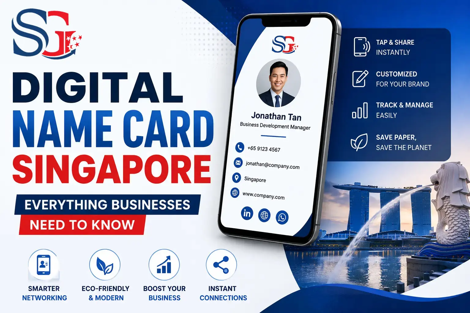 Digital Name Card Singapore: Everything Businesses Need to Know