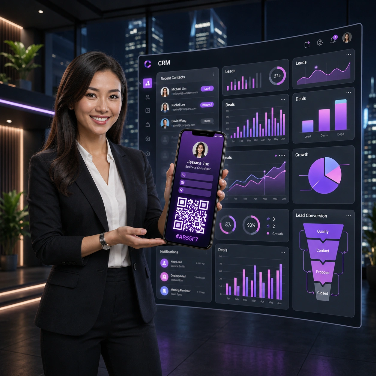 How Digital Business Cards Help Sales Professionals Close More Deals