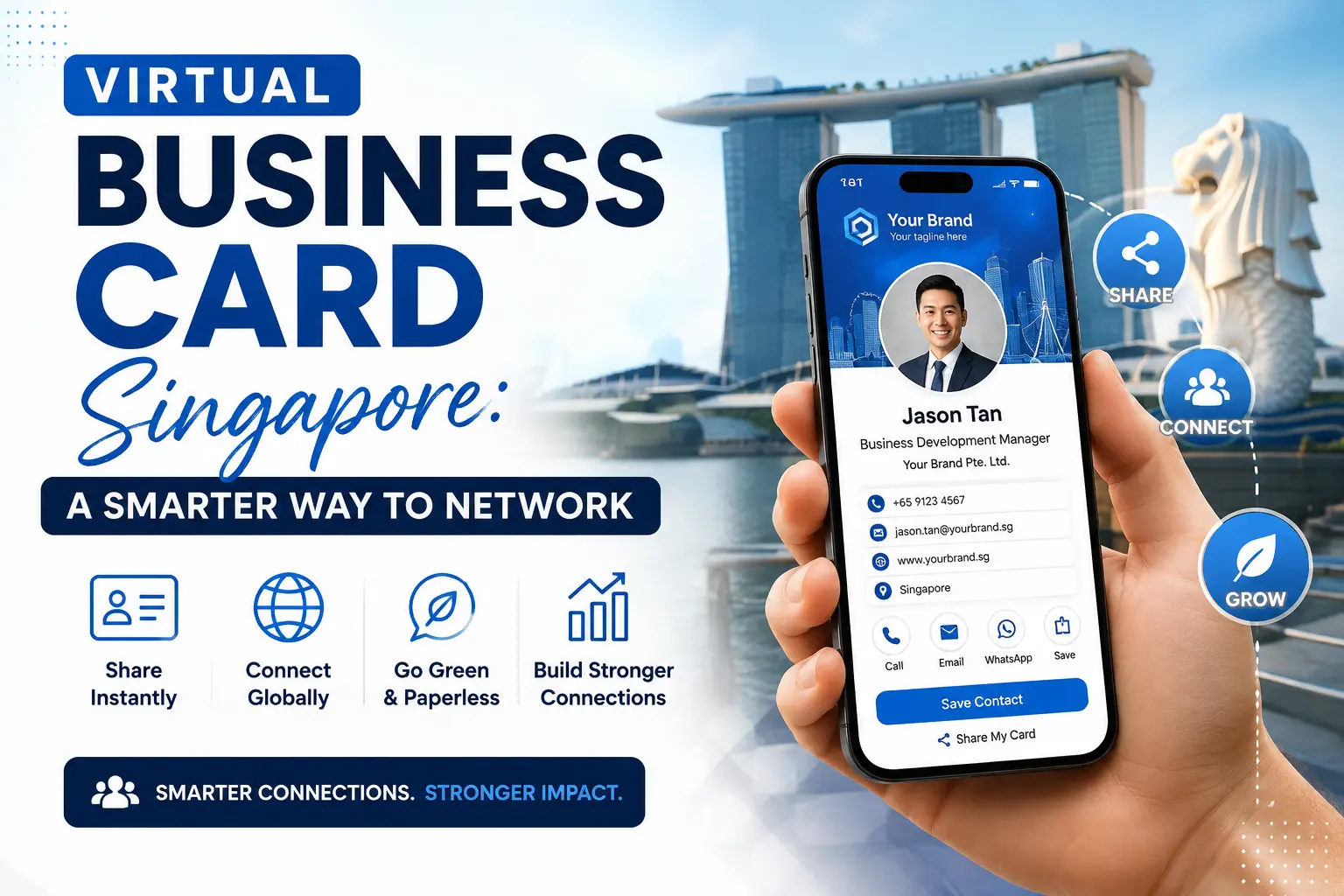 Virtual Business Card Singapore A Smarter Way to Network